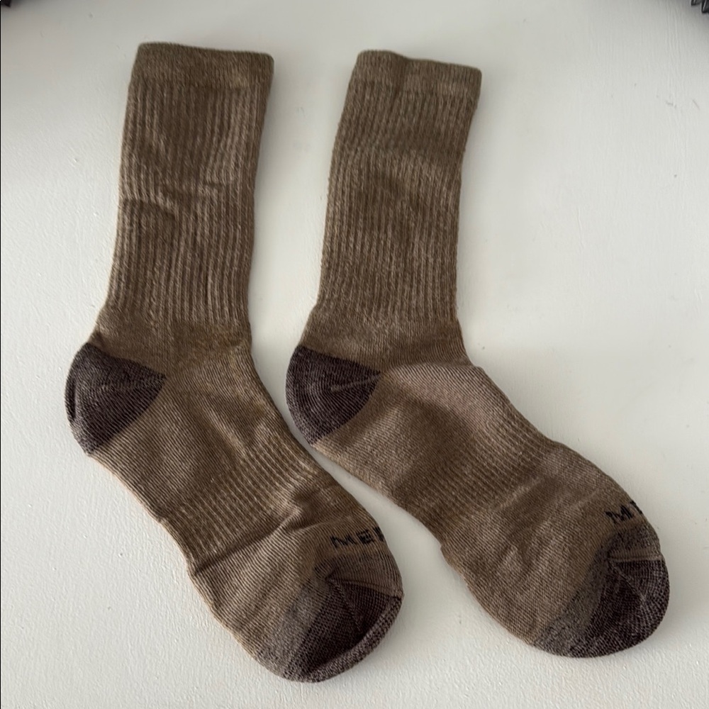 Merrell dark khaki/brown Socks - Picture 5 of 9